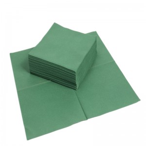 Фабрика на едро по поръчка на лого печатни коктейлни хартиени салфетки Елегантна салфетка от хартия